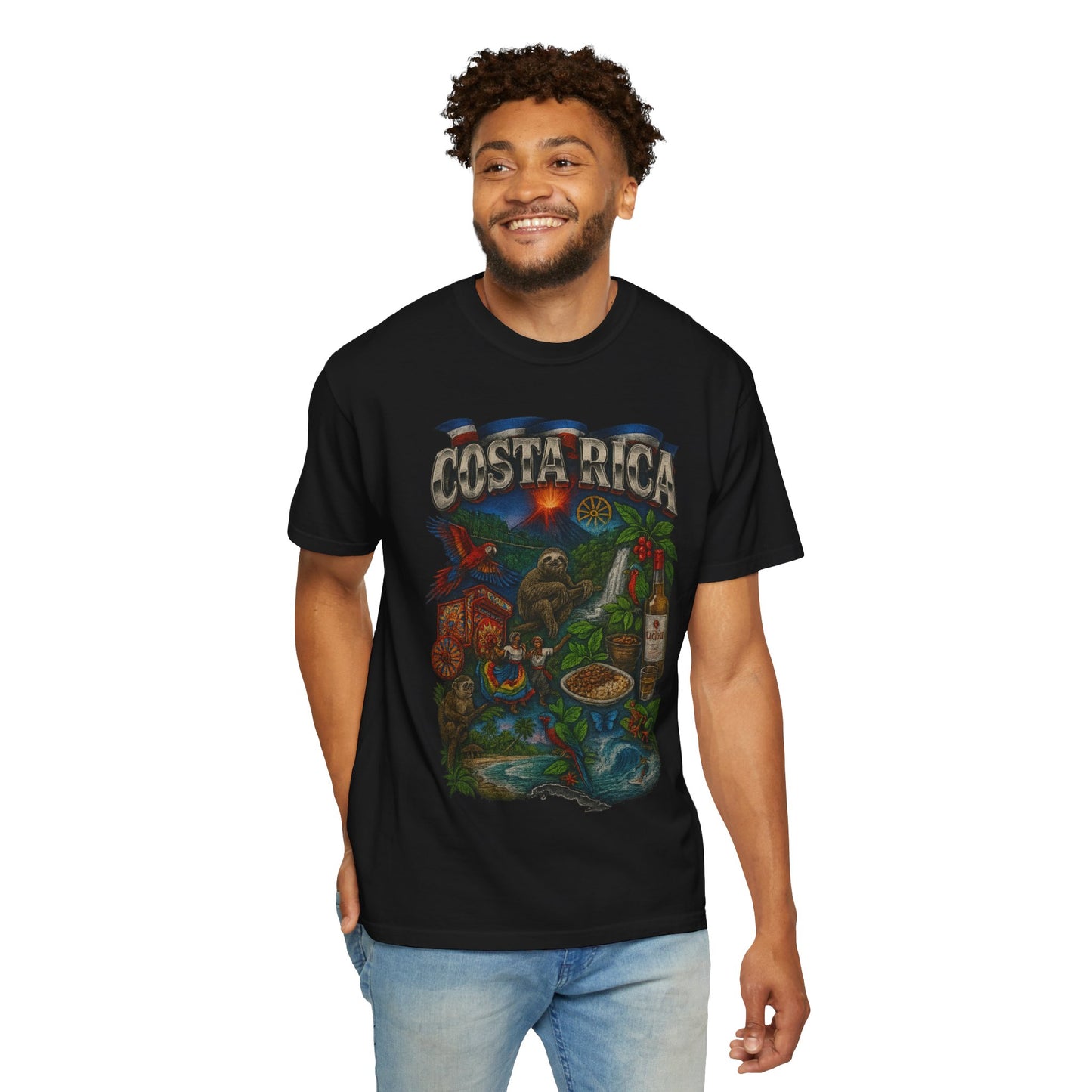 Costa Rica Bootleg '90s Tee