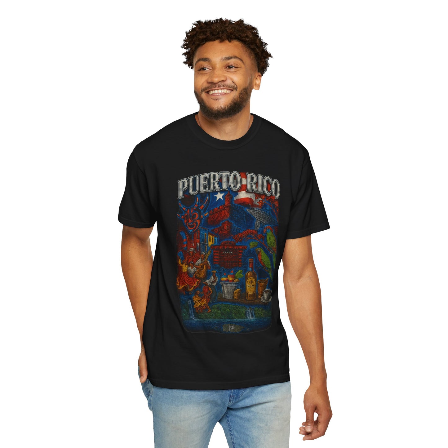 Puerto Rico Bootleg '90s Tee
