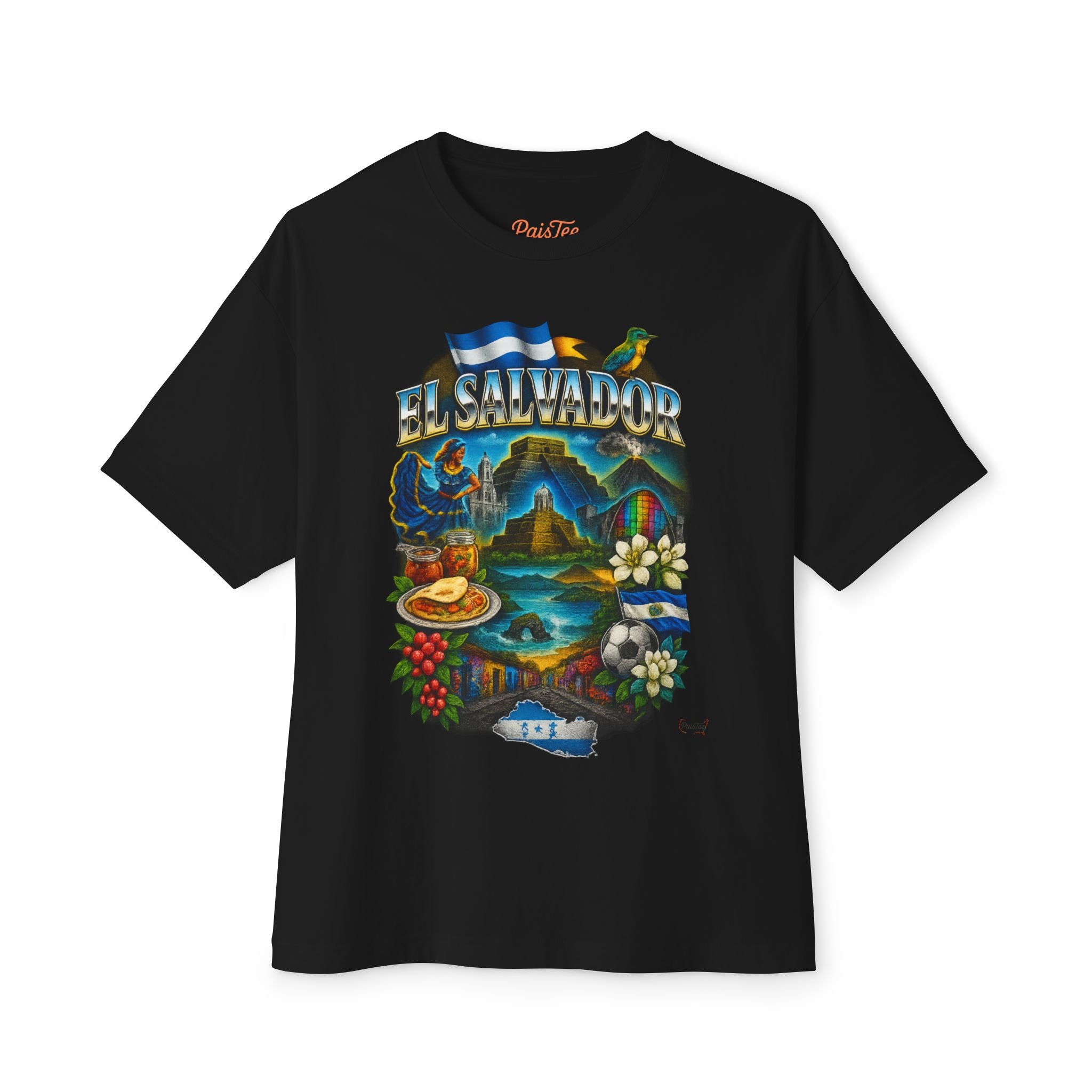 El Salvador Boxy Tee