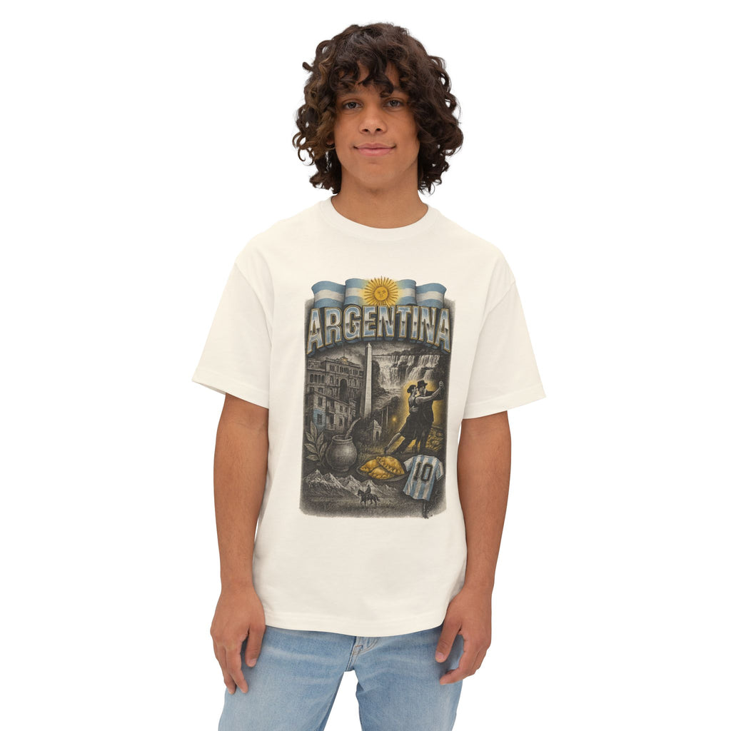 Argentina Airbrush Boxy Tee