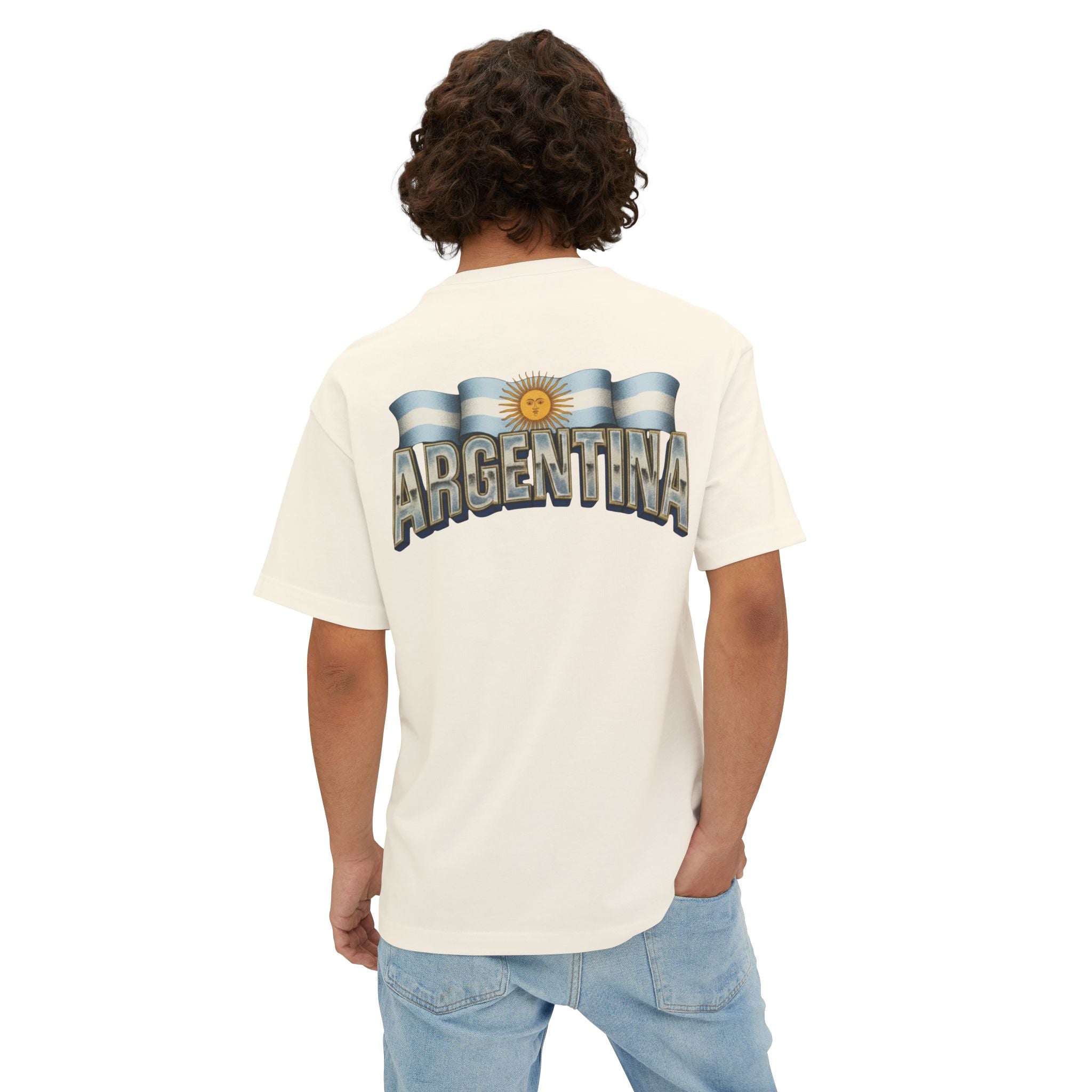 Argentina Airbrush Boxy Tee