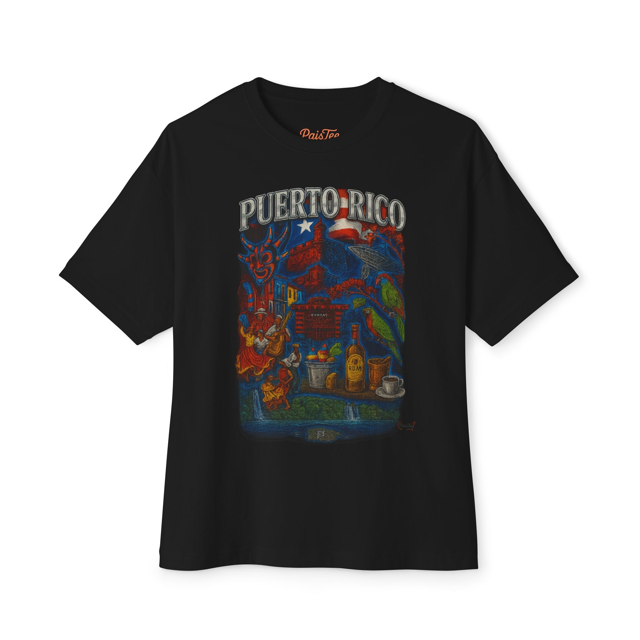 Puerto Rico Boxy Tee