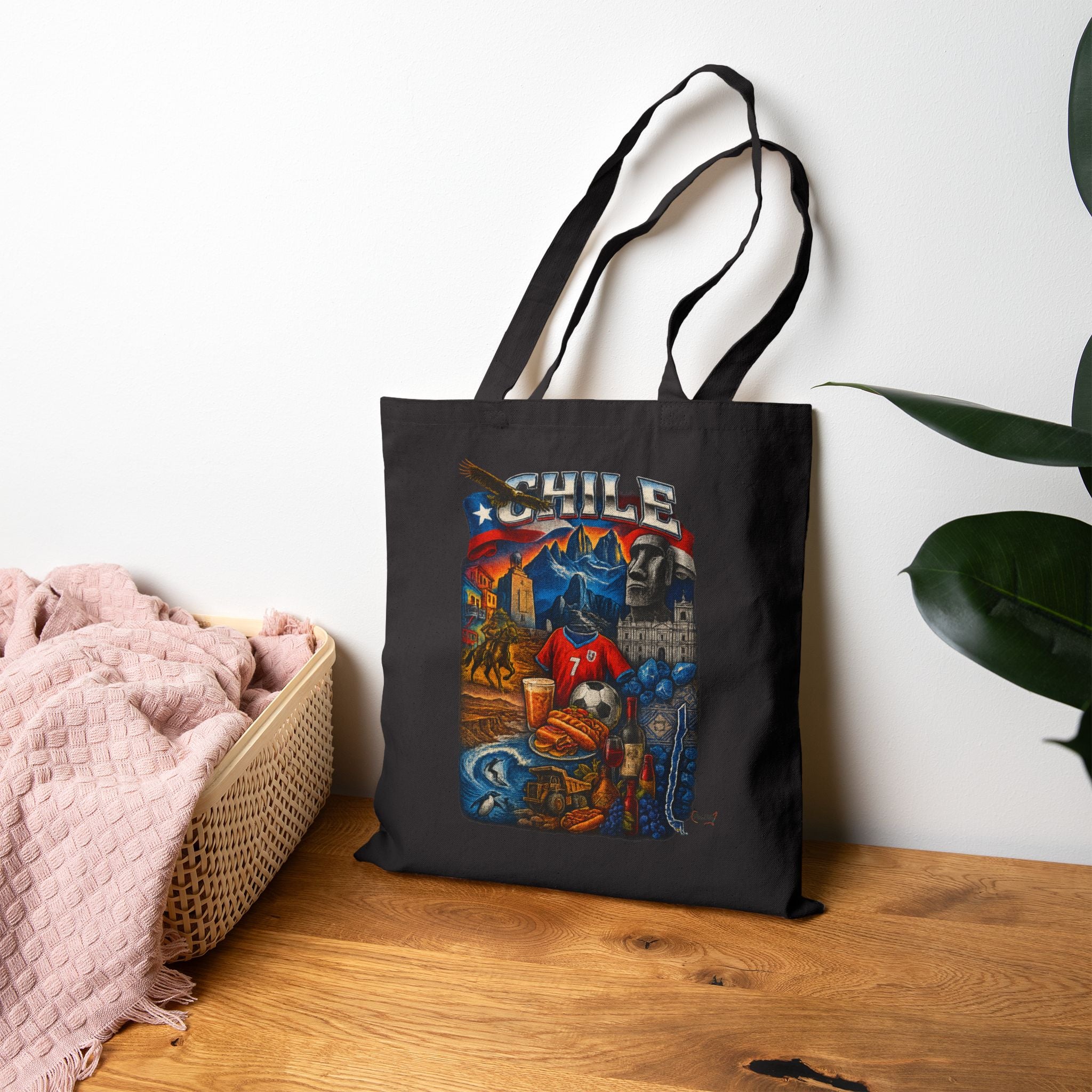 Chile Traveler's Tote Bag
