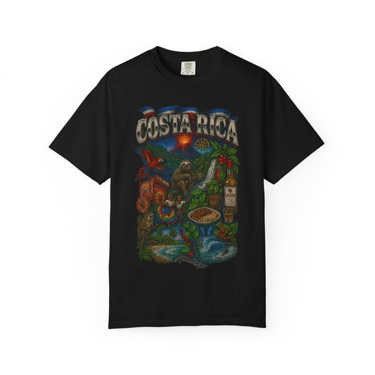 Costa Rica Bootleg '90s Tee
